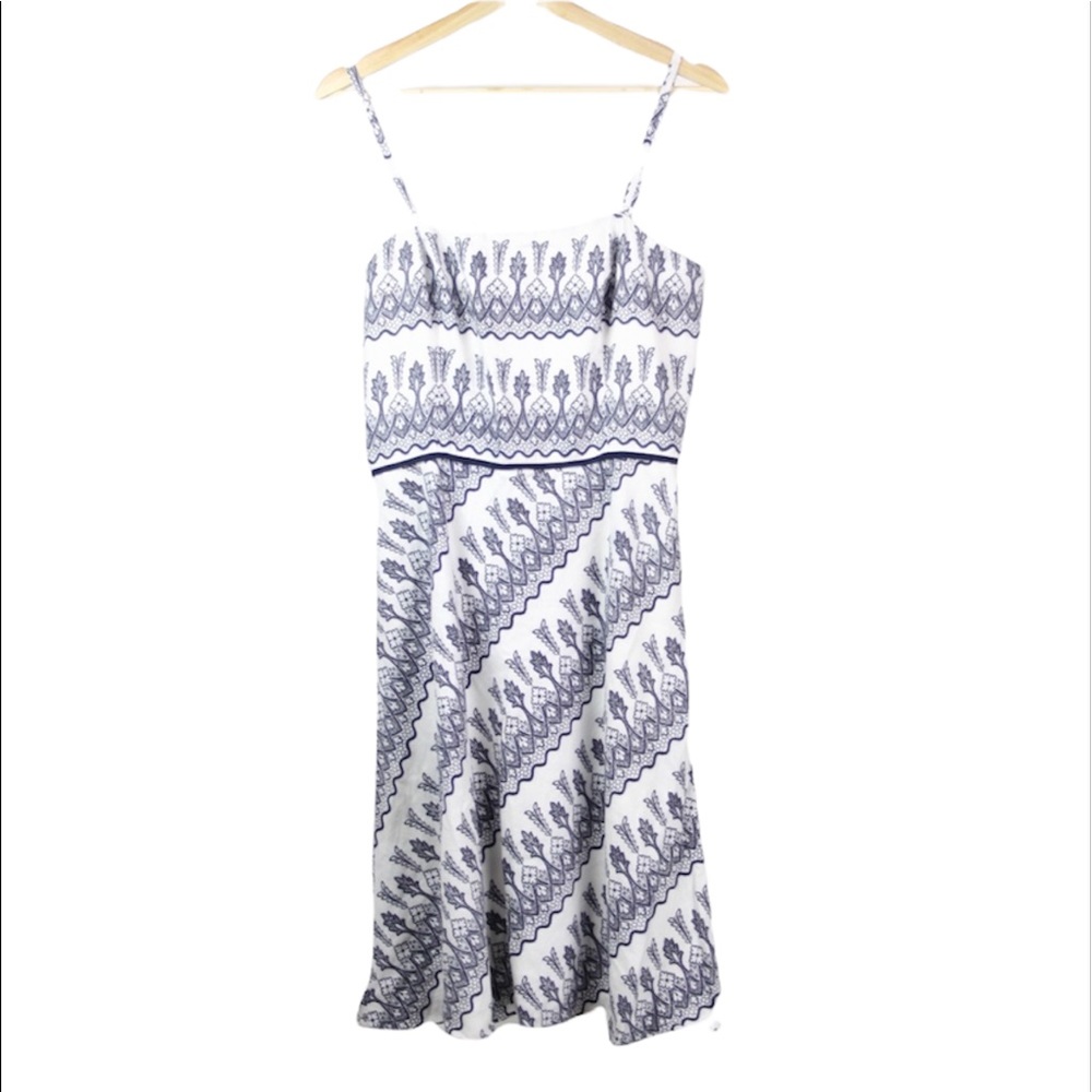 Loft Dress Linen Ann Taylor Size 10 Petite